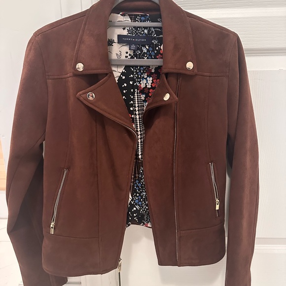 Tommy Hilfiger Jackets & Blazers - Tommy Hilfiger Rich Brown Leather Jacket